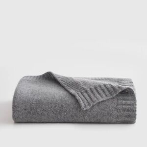 Mongolian Cashmere Luxe Knit Baby Blanket Quince